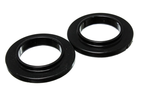 Energy Suspension Universal 2 3/4in ID 4 9/16in OD 3/4in H Black Coil Spring Isolators (2 per set) - 9.6104G