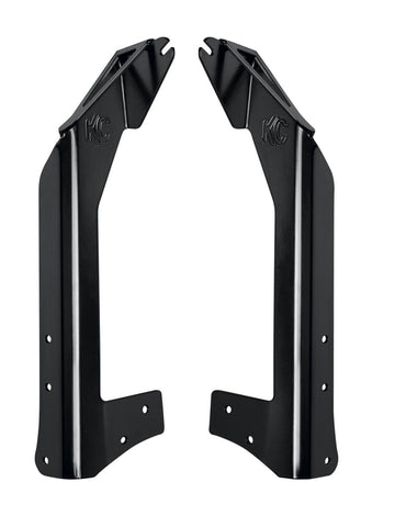 KC HiLiTES Jeep JK 50in. Overhead Xross Bar Light Mount (Bar Only/Req. Mount Brackets) - Black - 7419