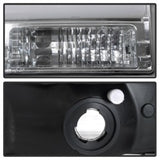 Spyder 99-04 Ford F-250 Super Duty Light Bar Projector Headlights - Chrome (PRO-YD-FF25099V2-LB-C) - 5084675