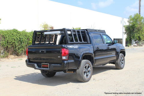 Go Rhino 15-22 Chevrolet/GMC Colorado/Canyon XRS Overland Xtreme Rack Blk - Box 2 (Req. 5951000T-01) - 5951000T-02