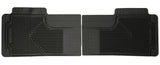 Husky Liners 80-12 Ford F-150/00-05 Ford Excursion Heavy Duty Black 2nd Row Floor Mats - 52011