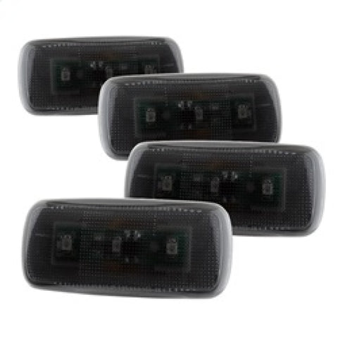 Xtune Dodge Ram 10-14 Dually 2 Red LED 2 Amber LED Fender Lights 4pcs Smoke ACC-LED-DR10-FL-SM - 9924781