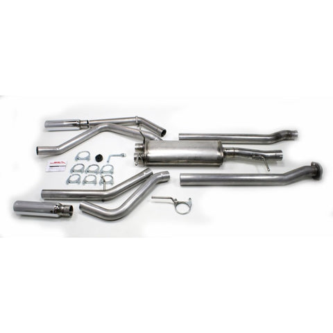 JBA 05-17 Chevrolet Silverado/GMC Sierra 4.3L/4.8L/5.3L 409SS Dual Rear Exit Cat-Back Exhaust - 40-3049