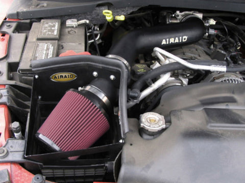 Airaid 04-06 Dodge Durango 4.7L CAD Intake System w/ Tube (Oiled / Red Media) - 300-157