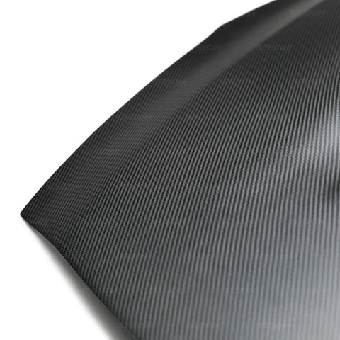 Seibon 09-10 Nissan Skyline R35 GT-R VSII-Dry Carbon Fiber Hood - HD0910NSGTR-VSII-DRY