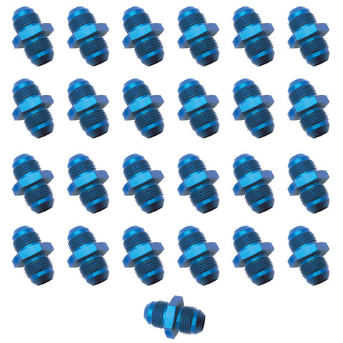 Russell Performance -6 AN Flare Union (Blue) (25 pcs.) - 660358