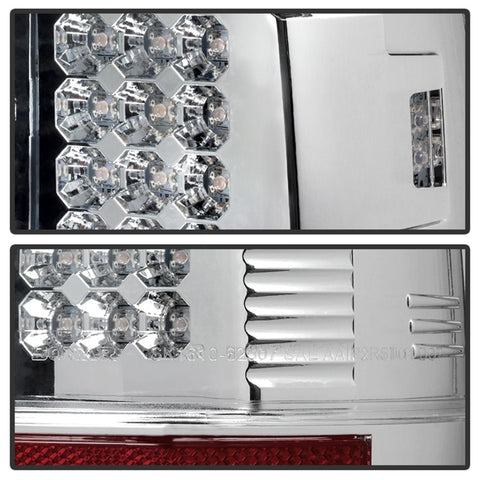 Spyder Ford Super Duty 08-15 LED Tail Lights Chrome ALT-YD-FS07-LED-C - 5003904