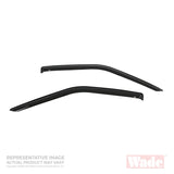 Westin 2005-2018 Toyota Tacoma Standard Cab Wade Slim Wind Deflector 2pc - Smoke - 72-88458