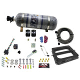 Nitrous Express Dominator/Gasoline Nitrous Kit (50-300HP) w/Composite Bottle - 30070-12