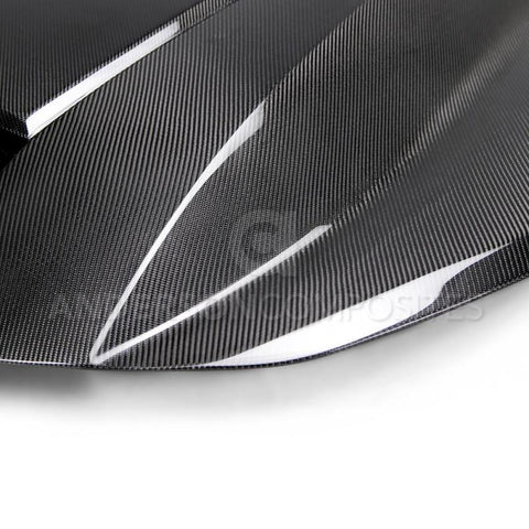 Anderson Composites 2016+ Chevy Camaro Carbon Fiber Double Sided Hood - AC-HD16CHCAM-CP-DS