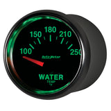 Autometer GS 52mm 100-250 Deg F Short Sweep Electronic Water Temperature Gauge - 3837