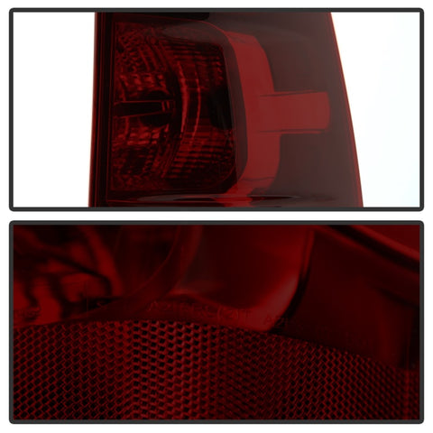 Xtune Chevy Suburban 07-13 OEM Style Tail Lights Red Smoked ALT-JH-CSUB07-OE-RSM - 9030222