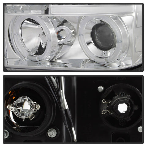 Spyder Toyota Tundra 07-13 Projector Headlights LED Halo LED Chrm PRO-YD-TTU07-HL-C - 5012036