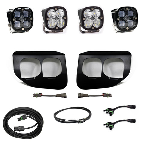 Baja Designs Ford Super Duty (20-On) Fog Lights Dual FPK SAE/Pro DC Baja Designs w/Upfitter - 447736UP