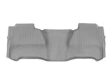 WeatherTech 14-15 Chevy Silverado 1500 Rear FloorLiner - Grey (Fits w/OEM Rear Under Seat Storage) - 465424