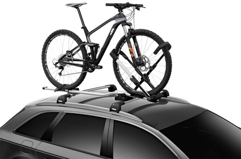 Thule UpRide - Upright Bike Rack (No Frame Contact) - Silver/Black - 599000