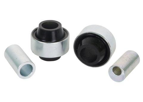 Whiteline Plus 10/08+ Mitsubishi Lancer CJ Anti-Lift/Caster Fr C/A - Lwr Inner Rear Bushing Kit - W53383