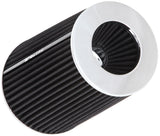 Spectre Adjustable Conical Air Filter 9-1/2in. Tall (Fits 3in. / 3-1/2in. / 4in. Tubes) - Black - 9731