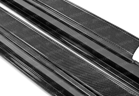 Seibon 12-13 Nissan GTR R35 SS-Style Carbon Fiber Side Skirts (Pair) - SS1113NSGTR-SS