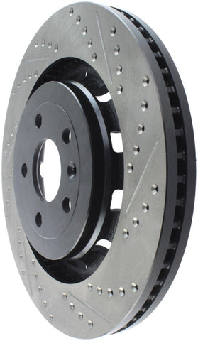 StopTech Slotted & Drilled Sport Brake Rotor - 127.65136L