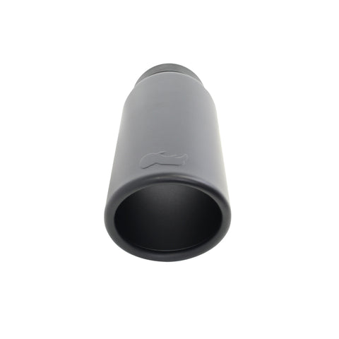 Go Rhino Exhaust Tip - Black - ID 3in x L 14in x OD 4in - GRT3414B