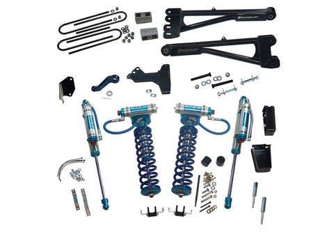 Superlift 05-07 Ford F-250/F-350 SD 4WD 6in Lift Kit w/Repl Radius Arms & King Coilovers Rear Shocks - K977KG