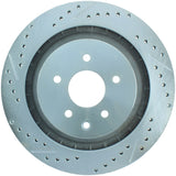 StopTech Select Sport 08-13 Infiniti G37 Slotted and Drilled Right Rear Brake Rotor - 227.42101R