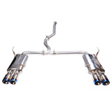 Injen 15-20 Subaru STI Cat Back Exhaust w/ Quad Titanium Tips - SES1207TT