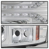 Spyder Chevy Silverado 1500 07-13 V2 Projector Headlights - LED DRL - Chrome PRO-YD-CS07V2-DRL-C - 5083586