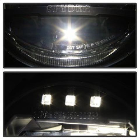 Spyder Mercedes Benz W463 2002-2006 LED Headlights - Black HD-YD-MBW463-BK - 5083456