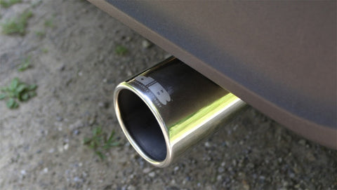 Corsa 18+ Jeep Wrangler JL 2.5in Dual Rear Exit Polished Tips Sport Axle-Back Exhaust - 21014