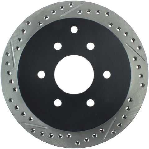 StopTech Slotted & Drilled Sport Brake Rotor - 127.42087R