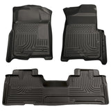 Husky Liners 09-12 Ford F-150 Super Cab WeatherBeater Combo Black Floor Liners - 98341