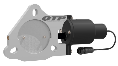 QTP 3in Bolt-On QTEC Electric Cutout Valve - Single - QTEC30