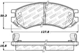 StopTech Performance Brake Pads - 309.05070