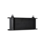 Mishimoto Universal 16 Row Oil Cooler - Black - MMOC-16BK