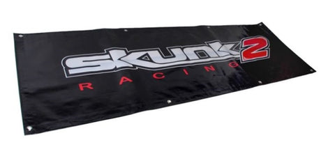 Skunk2 5 FT. Vinyl Shop Banner (Black) - 836-99-1443