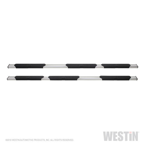 Westin 99-16 Ford F-250/350/450/550 Crew Cab 6.75ft. Bed R5 M-Series W2W Nerf Step Bars - Polish SS - 28-534010