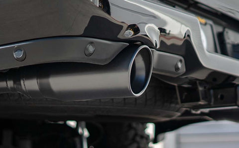 MagnaFlow 11 Ford F-150 3.7L/5.0L/6.2L SS Catback Exhaust Dual Same Side Exit w/ 3.5in SS Tips - 15461