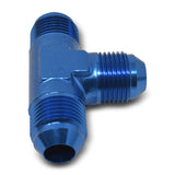 Russell Performance -6 AN Flare Tee Fitting (Blue) - 661020