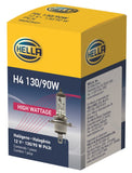 Hella H4 12V 130/90W Halogen Headlight Bulb - Universal - H4 130/90W