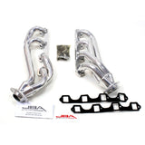 JBA 65-73 Ford Mustang 260-302 SBF w/GT40-P Heads 1-5/8in Primary Silver Ctd Mid Length Header - 1650S-2JS