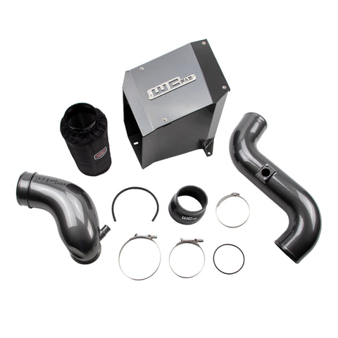 Wehrli 2004.5-05 Chevrolet Duramax LLY 4in. Stage 2 Intake Kit - Gun Metal - WCF100301-GM