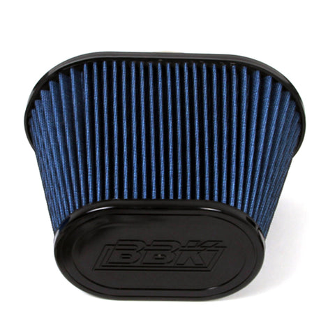 BBK 86-93 Mustang 5.0 Cold Air Intake Kit - Fenderwell Style - Blackout Finish - 15575