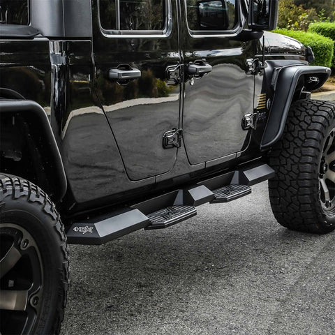 Westin 2020 Jeep Gladiator HDX Xtreme Nerf Step Bars - Textured Black - 56-24165