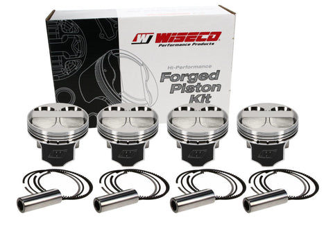 Wiseco Acura 4v DOME +2cc STRUTTED 84.0MM Piston Kit - K567M84AP