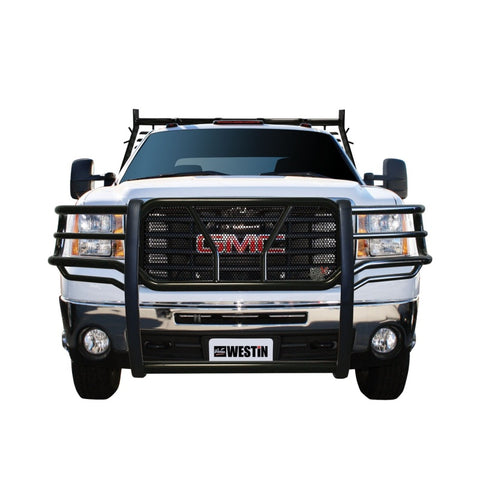 Westin 2007-2010 Chevrolet Silverado 25/3500HD HDX Grille Guard - Black - 57-2315