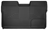 Husky Liners 09-14 Ford F-150 SuperCrew Cab X-Act Contour Second Row Seat Floor Liner - Black - 53391