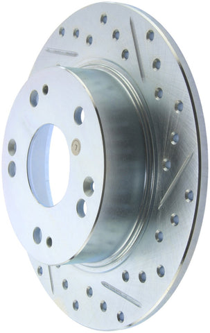 StopTech Select Sport Drilled & Slotted Rotor - Rear Left - 227.40055L