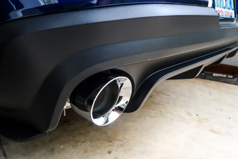 AWE Tuning S197 Mustang GT Axle-back Exhaust - Track Edition (Chrome Silver Tips) - 3020-32040